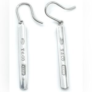 TIFFANY & CO 1837 STERLING 925 EARRINGS EXCELLENT CONDITION RARE 100% AUTHENTIC
